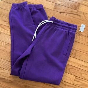 NWT GAP Super Soft Classic Jogger Sweatpants - POCKETS, DRAWCORD, FRENCH TERRY